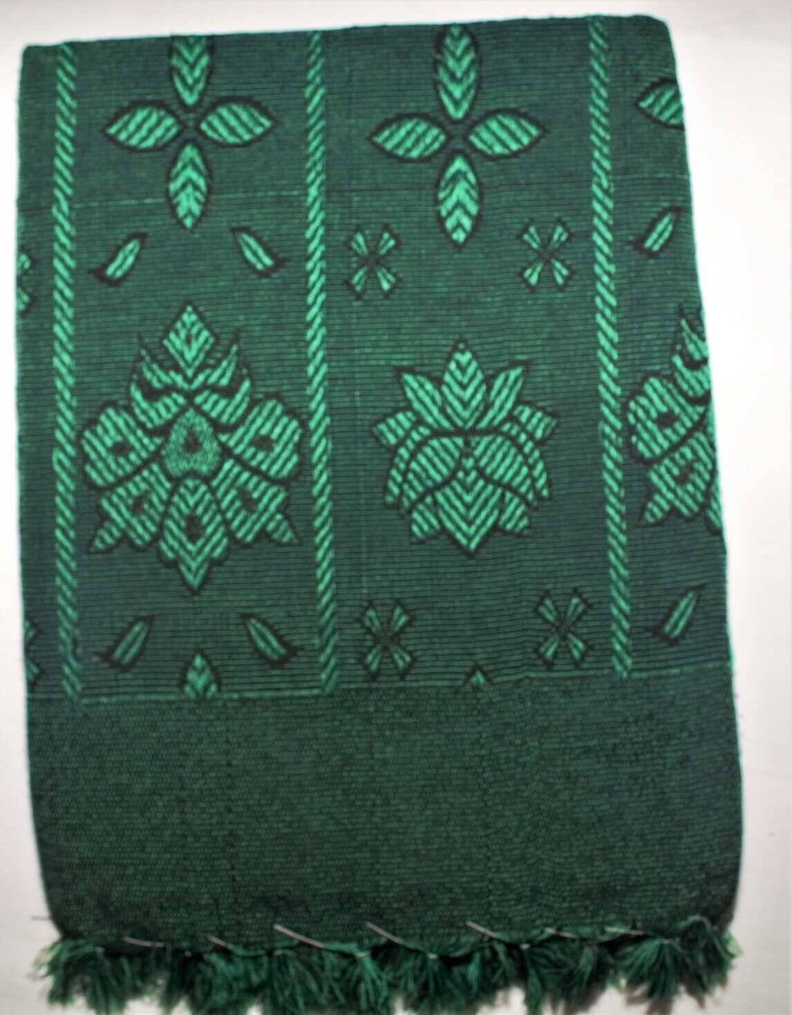     			NISSI Single Poly Cotton Floral Blanket