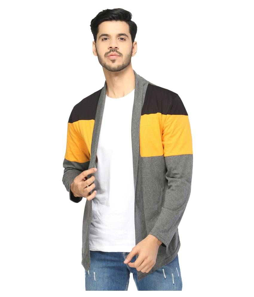Glito Multi Shawl Neck Sweater Single Glito Multi Shawl Neck Sweater Single
