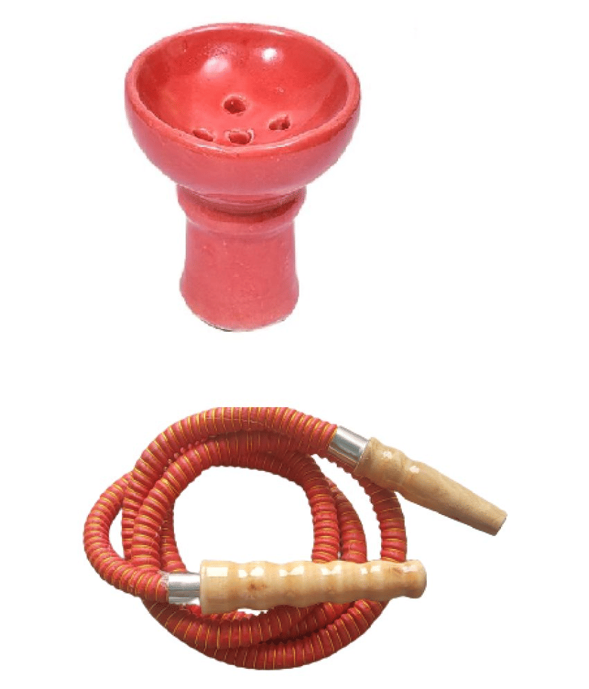     			HUB HOOKAH Red 20 cm Wooden Floor Hookah - Pack of 1