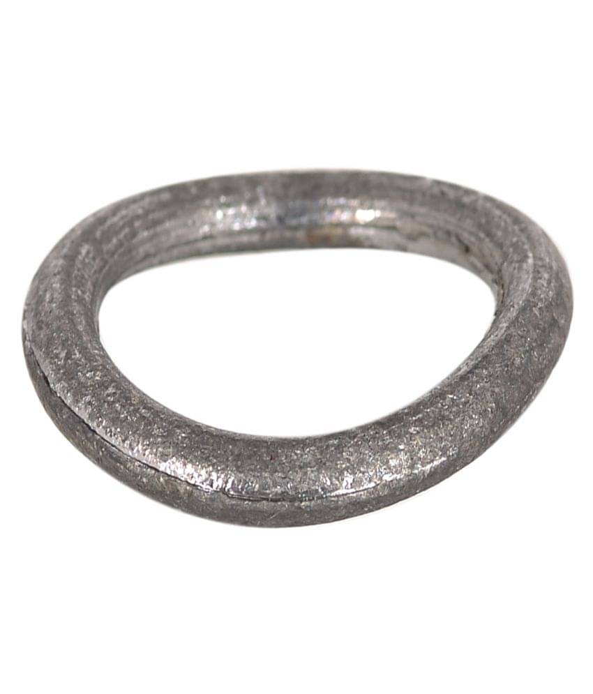 KESAR ZEMS Pure, Unpolished, Untreated, Unmixed Zinc Metal Finger/Thumb Ring Good Luck Challa Ring For Unisex {Size-16} KESAR ZEMS Pure, Unpolished, Untreated, Unmixed Zinc Metal Finger/Thumb Ring Good Luck Challa Ring For Unisex {Size-16}