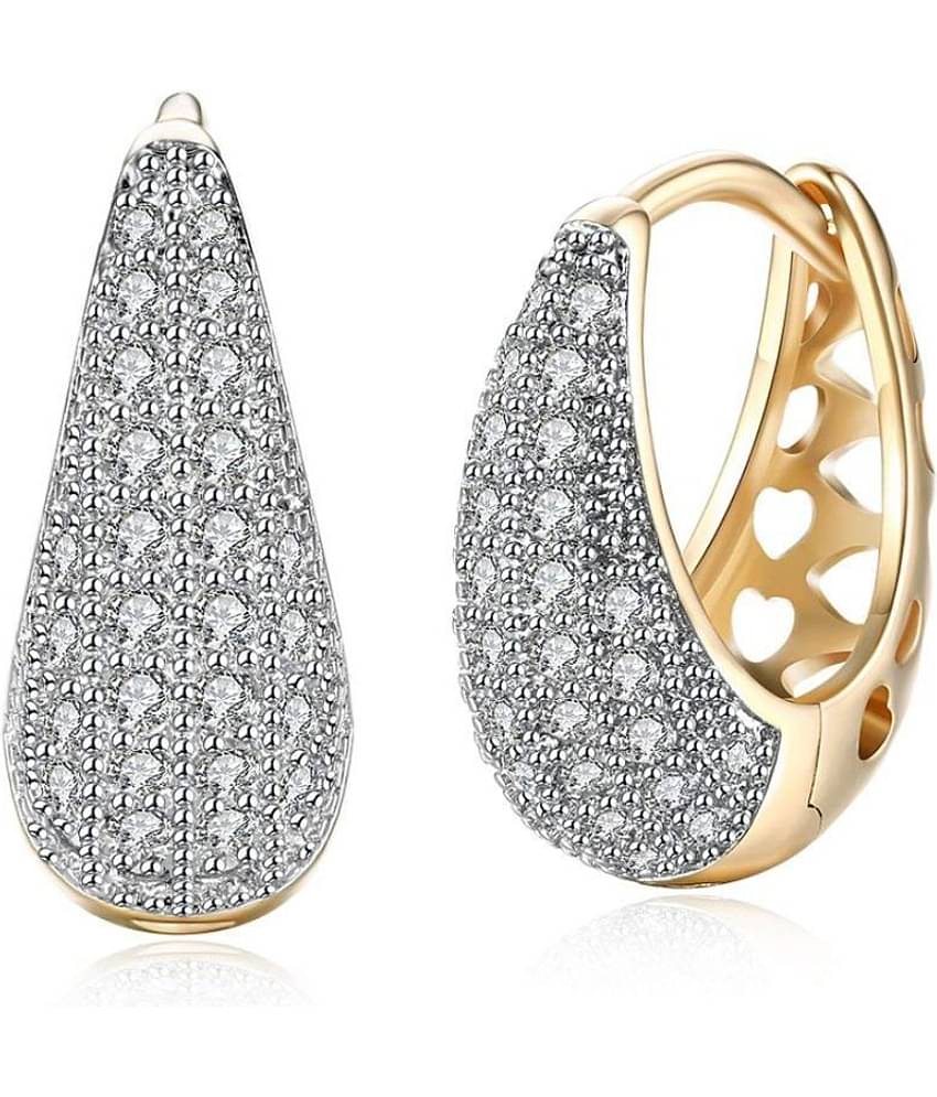 YouBella Crystal Gold Plated Jewellery stylish Latest Design Style 2 Gold Earrings for Girl's and Women's