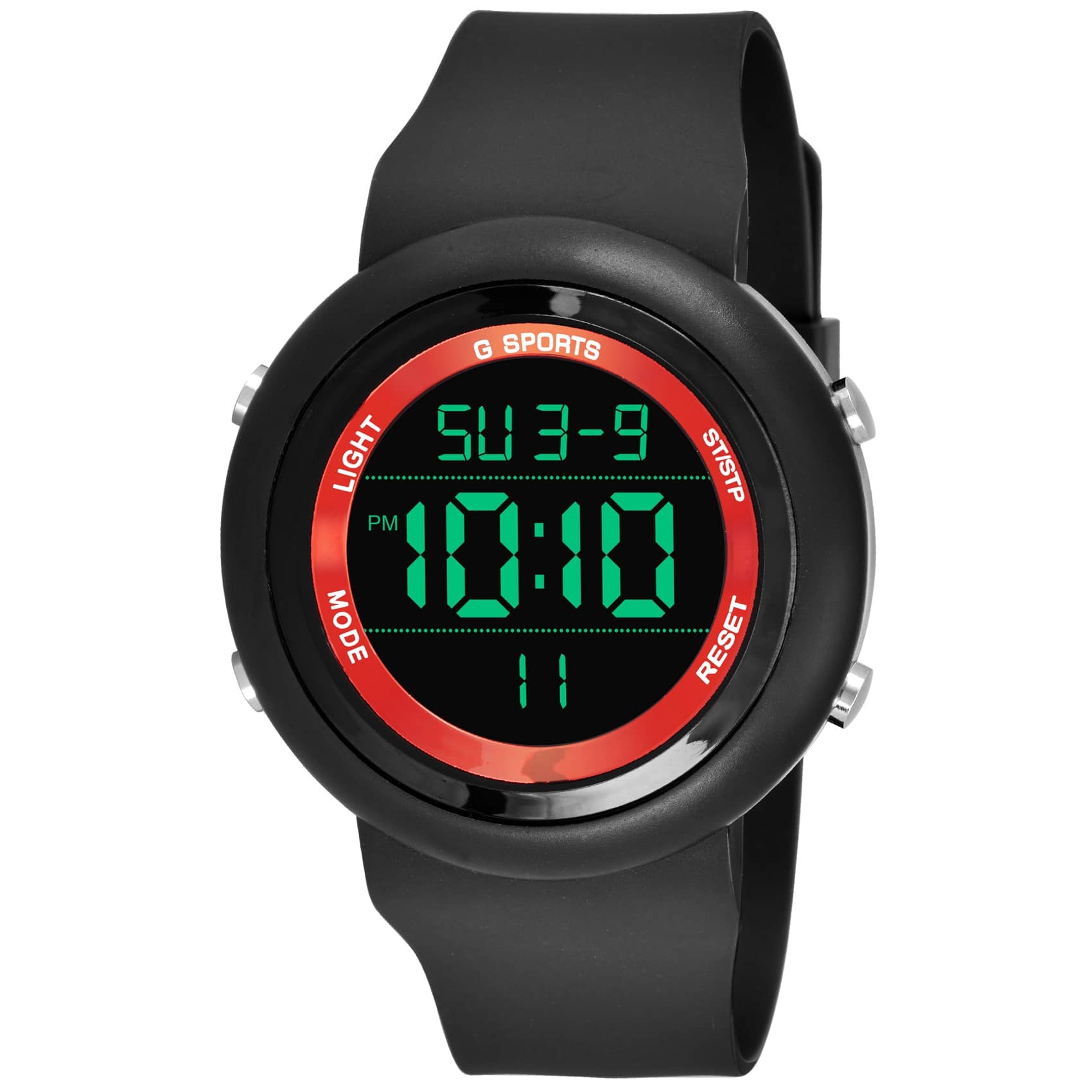DECLASSE - Black Rubber Digital Men's Watch