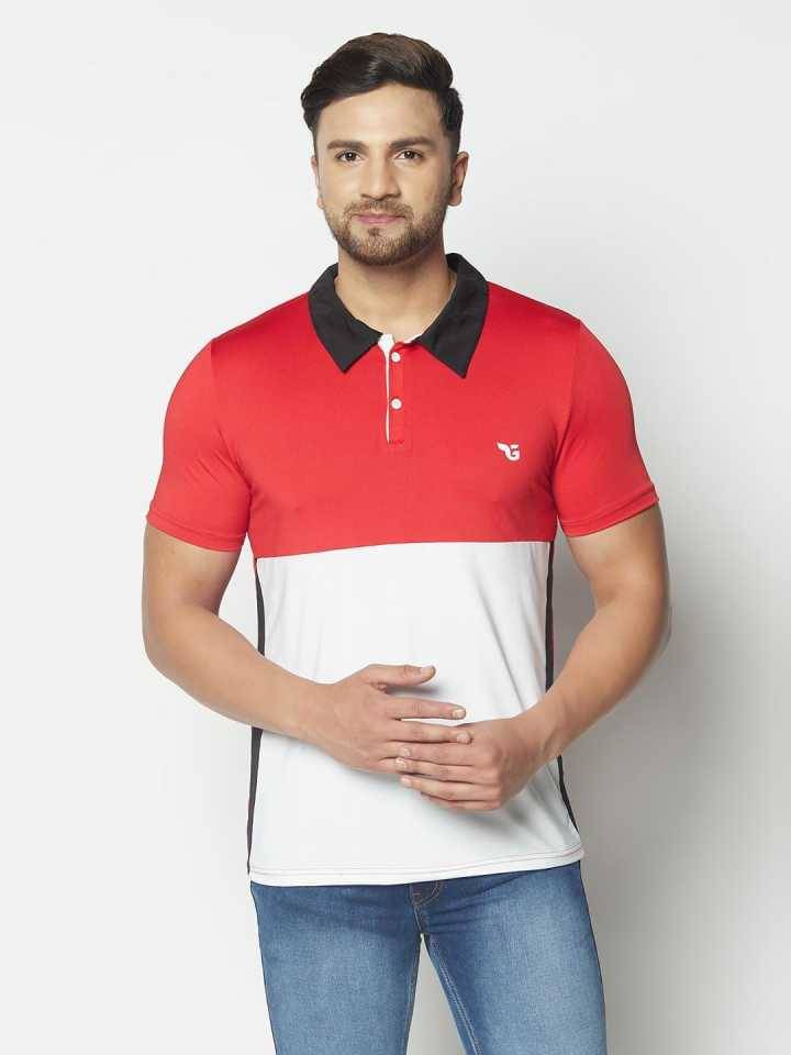     			Glito - Red Polyester Regular Fit Men's Sports Polo T-Shirt ( Pack of 1 )