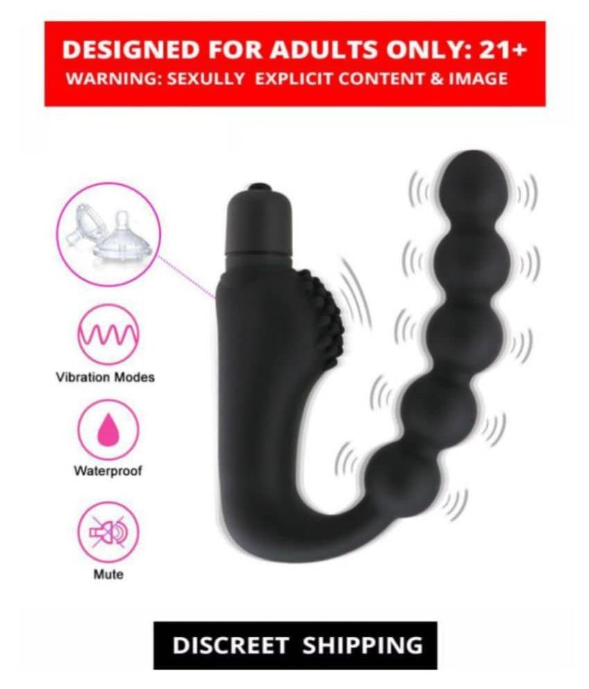 Kamahouse Premium Quality Vibrating Anal Beads Silicone Massager Stimulate Orgasm