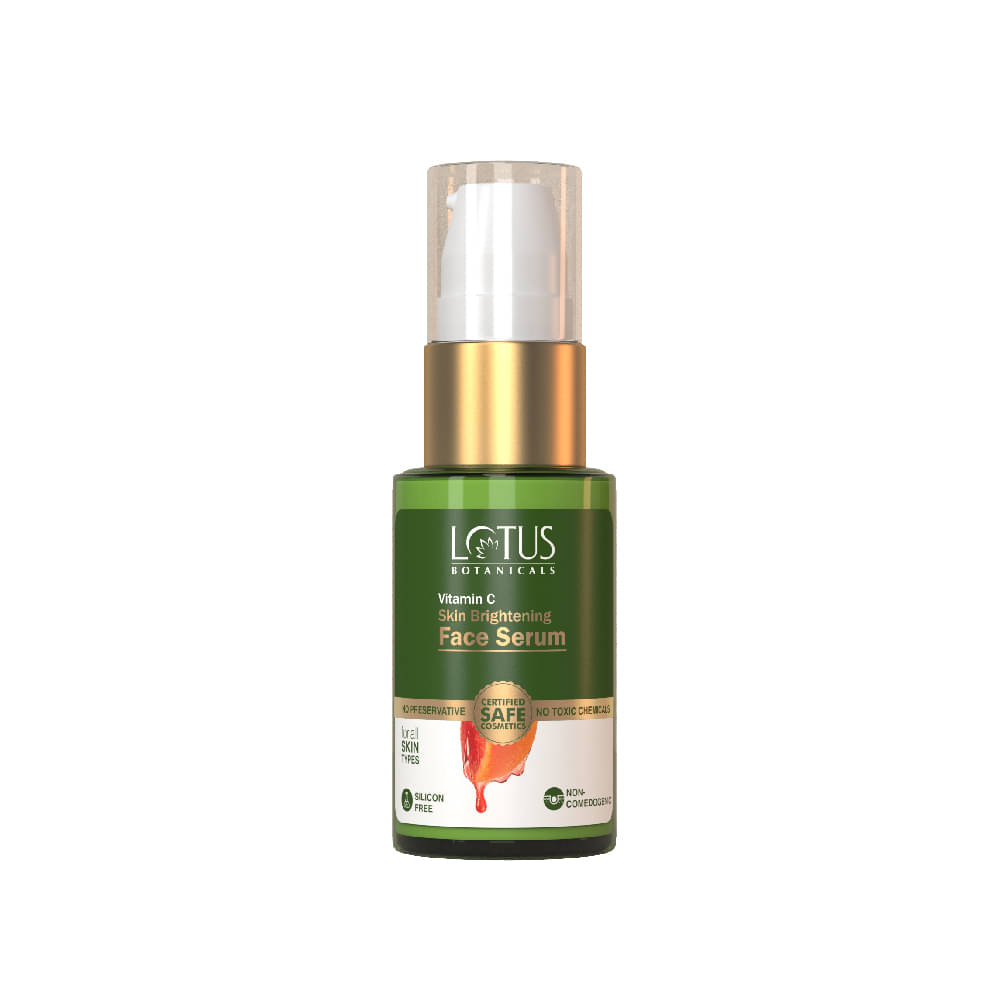 Lotus Botanicals Vitamin-C Skin Brighting Recovers and Repairs Dull Skin Face Serum 30g (Pack of 1) Lotus Botanicals Vitamin-C Skin Brighting Recovers and Repairs Dull Skin Face Serum 30g (Pack of 1)