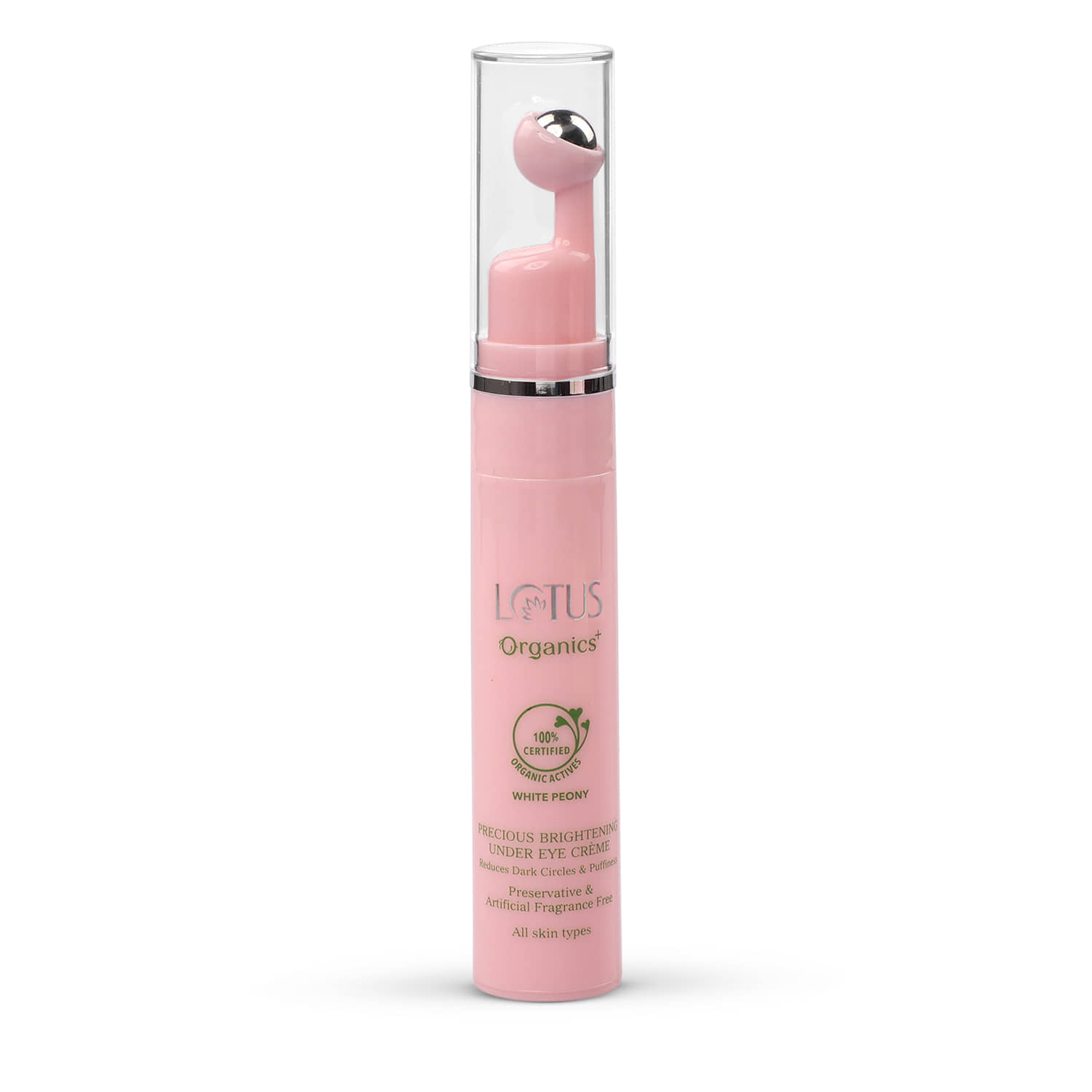 Lotus Organics+ Precious Brightening Reduces Puffiness & Dark CirclesUnder Eye Creme 15ml (Pack of 1) - Makeup - Eyes | Buy online on ZillyBuy