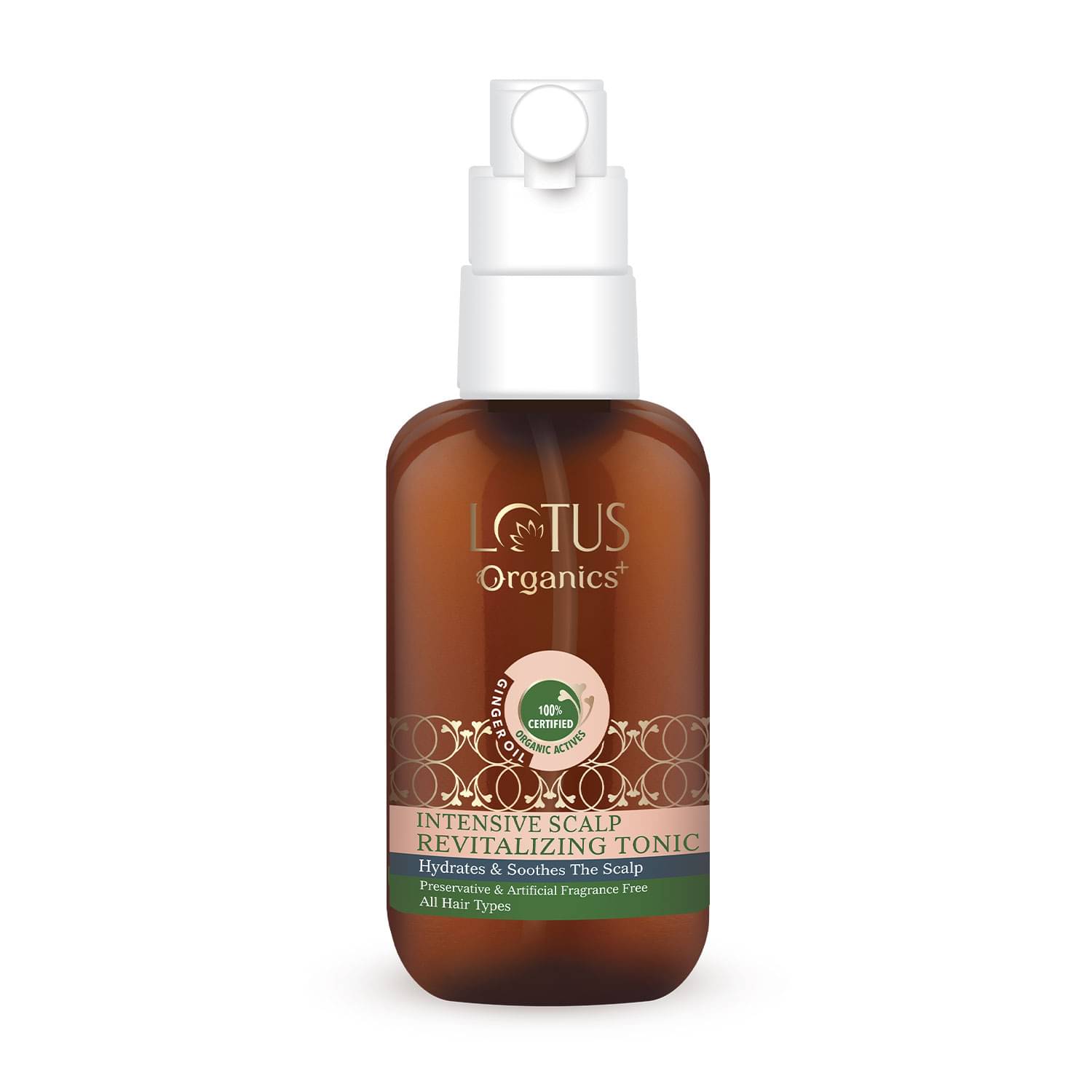     			Lotus Organics+ Intensive Scalp Revitalizing Hair Tonic 100ml