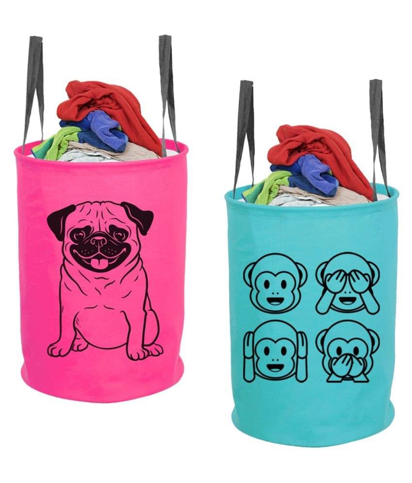     			PrettyKrafts Non-Woven Laundry Bag
