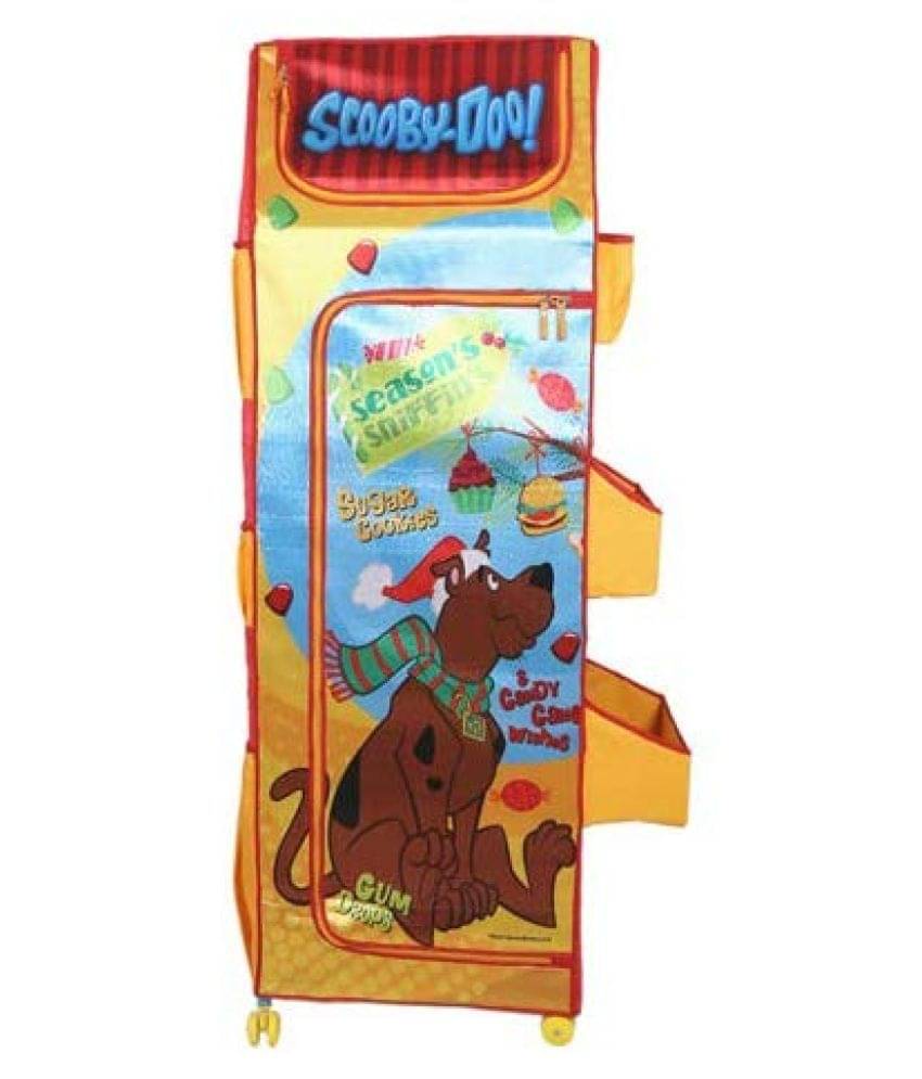     			Scooby Doo Fun Closet 4 Shelves, Kids Folding Wardrobe - Seasons!