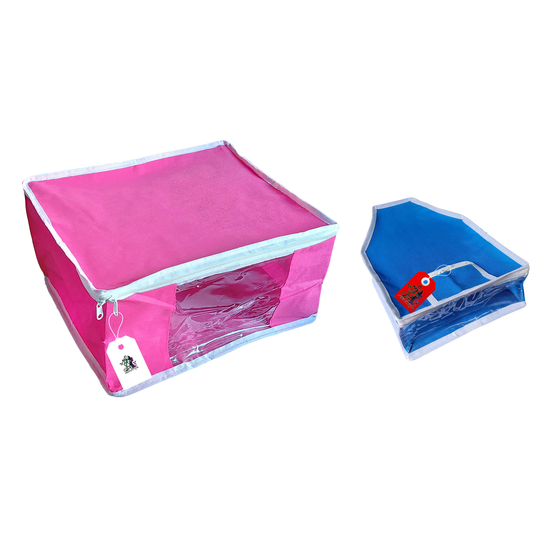     			ADWITIYA Multi Apparel Covers - 2 Pcs