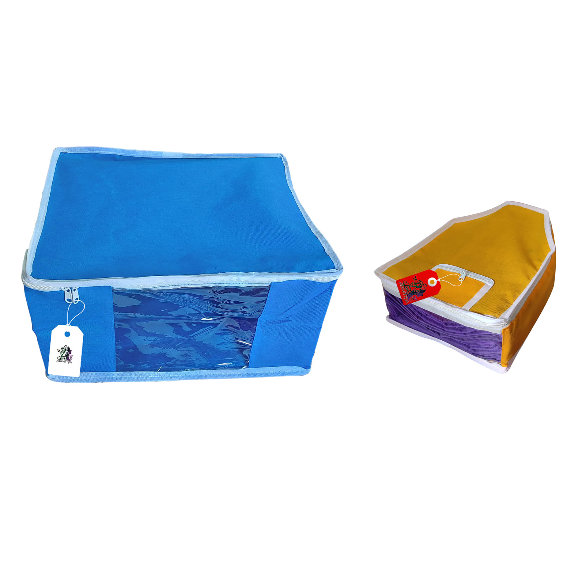     			ADWITIYA Multi Apparel Covers - 2 Pcs