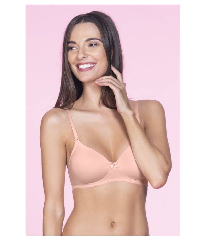     			Amante Polyamide Lightly Padded Women's T-Shirt Bra ( Pink )