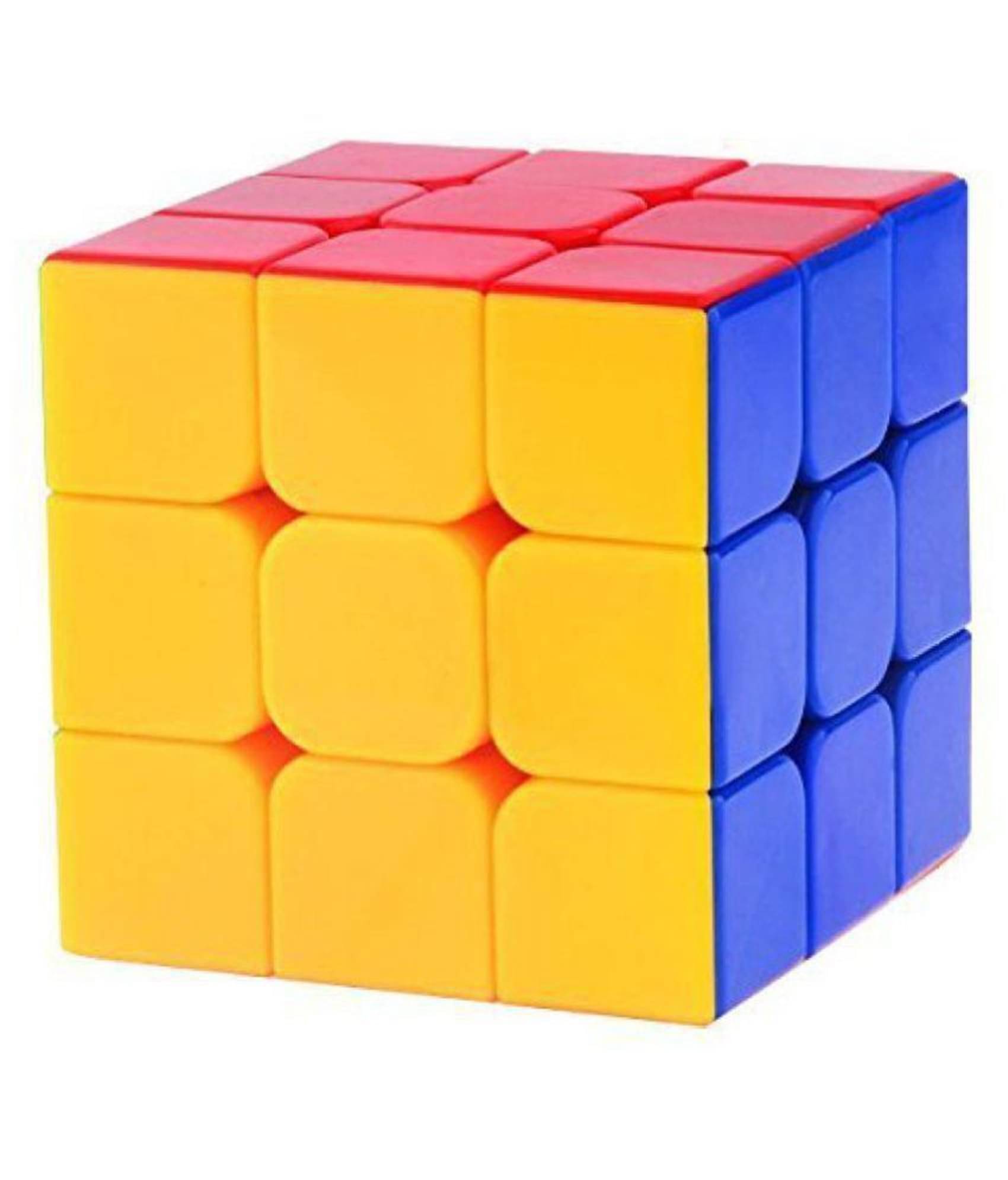     			Fratelli Speed Rubik's Cube | 3x3x3 High Speed Magic Cube | High Stability, Stickerless, Amazing Stress Reliever Educational Cube Puzzle Game for Kids, Multicolor (1 Piece)