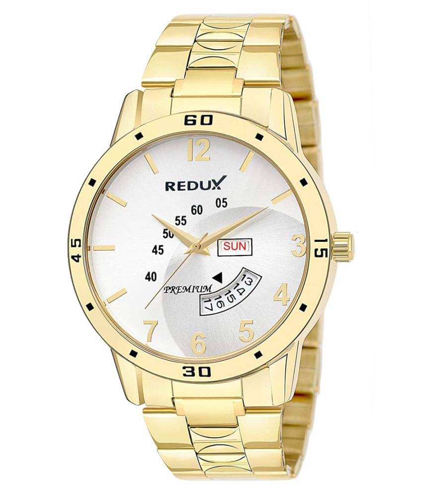     			Redux - Gold Stainless Steel Analog Men's Watch