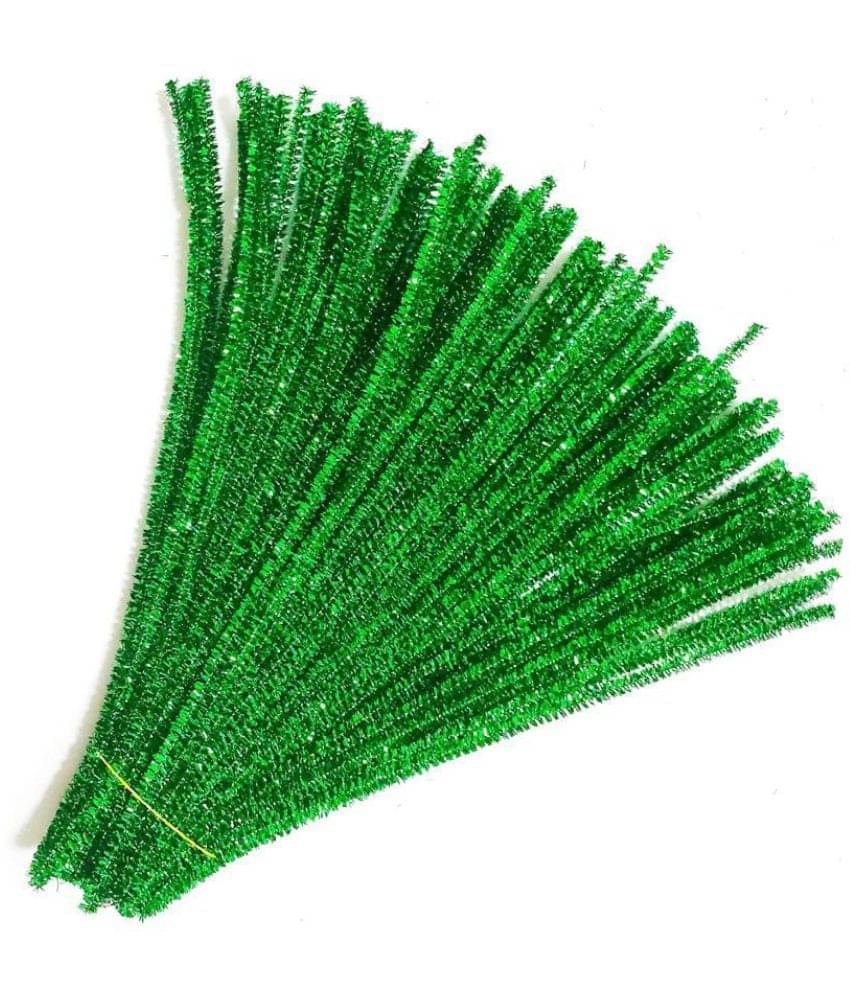     			PRANSUNITA Other Sparkle Pipe Cleaners 25 Pcs, Chenille Stems for DIY Crafts ( Pack of 1 )