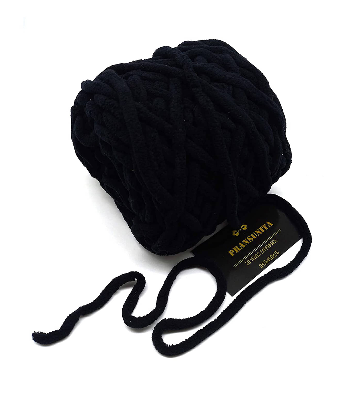 PRANSUNITA Super Thick Fluffy Jumbo Polyester Baby Blanket Chenille Yarn for Knitting, Crochet & Home Decor Projects, Afghans, throw pillows, cushions & blankets. -100 GMS – 6mm thickness - Stationery | Buy online on ZillyBuy