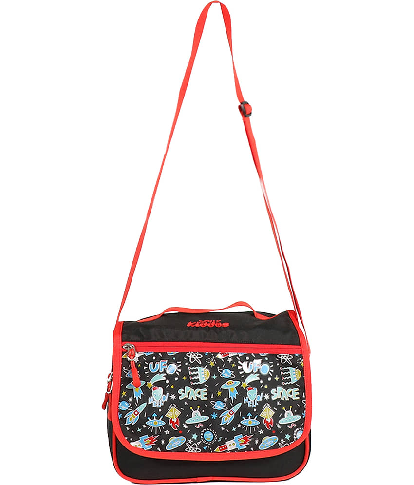 Smily Kiddos Black Messenger Bag - Handbags | Buy online on ZillyBuy