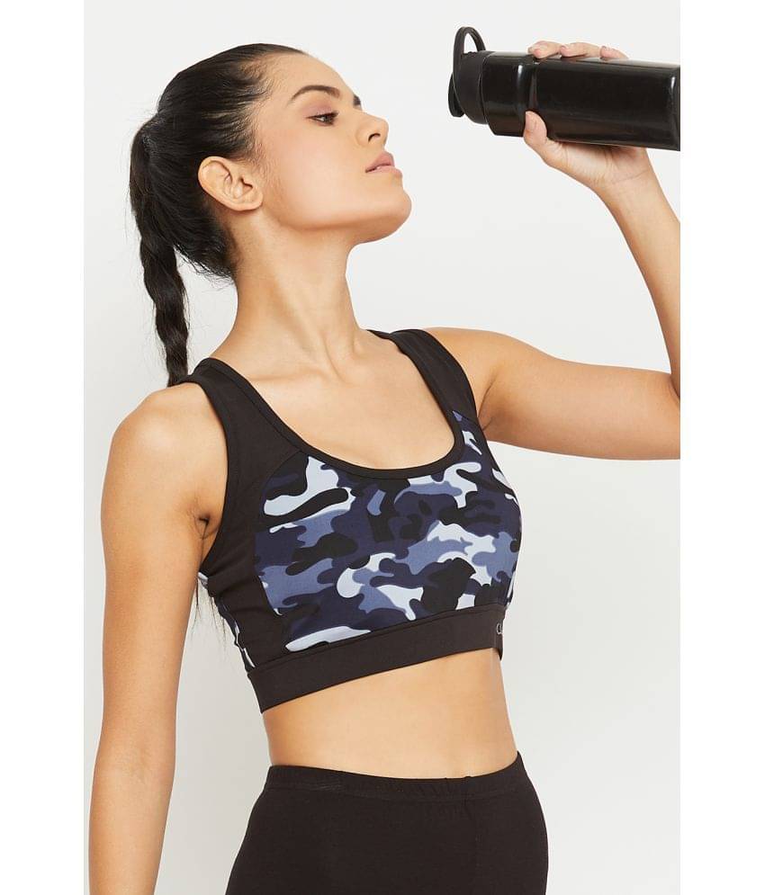 Clovia Polyester Everyday Bra - Blue Single Clovia Polyester Everyday Bra - Blue Single