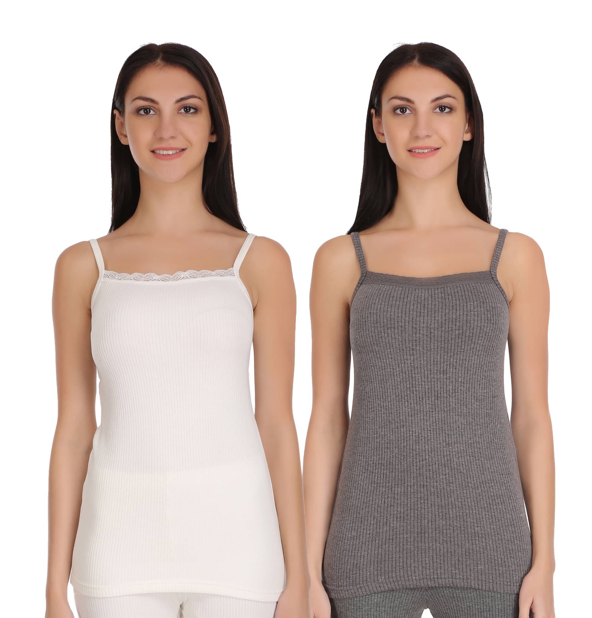 Selfcare Cotton Blend Topwear - White Pack of 2 Selfcare Cotton Blend Topwear - White Pack of 2