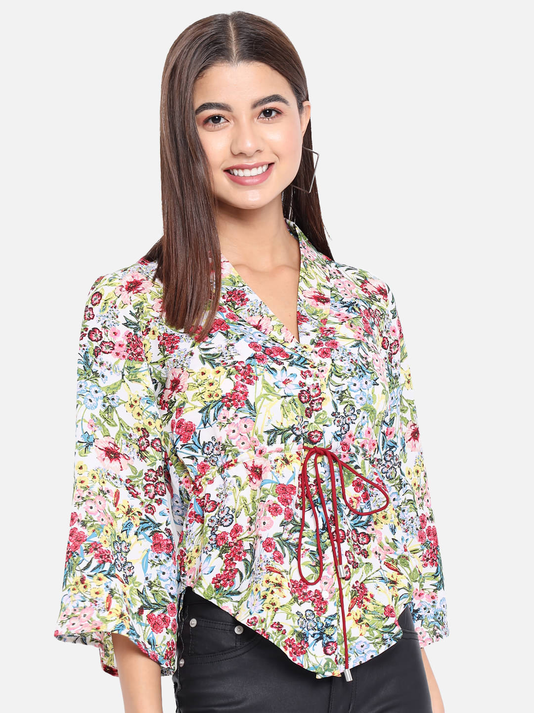     			ALL WAYS YOU Women's Polyester Regular Top ( Multicolor )