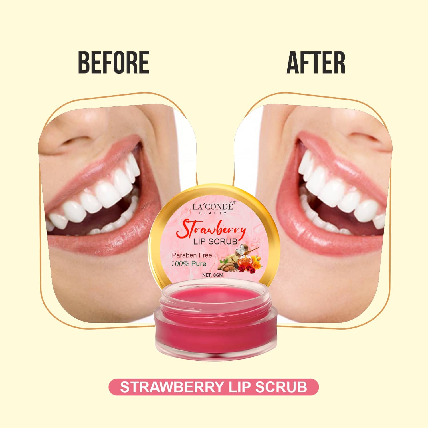 La'Conde - Even tone Skin Facial Scrub For Women (Pack of 1)