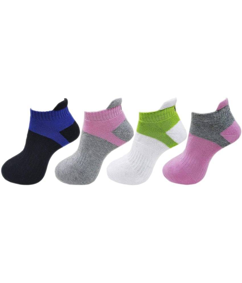     			RC. ROYAL CLASS - Multicolor Cotton Women's Ankle Length Socks ( Pack of 4 )