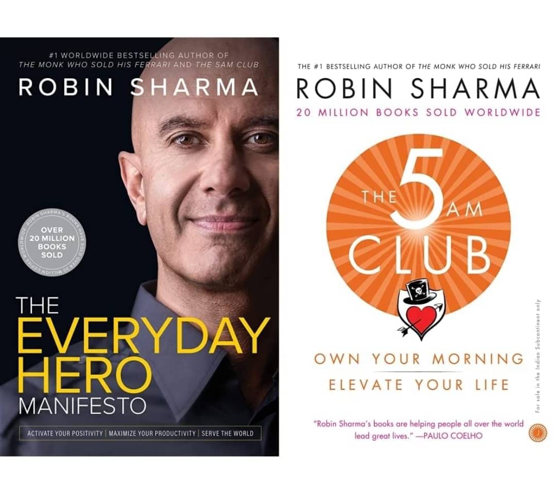 The Everyday Hero Manifesto + The 5 AM Club: Own Your Morning, Elevate Your Life (Set of 2 books) The Everyday Hero Manifesto + The 5 AM Club: Own Your Morning, Elevate Your Life (Set of 2 books)