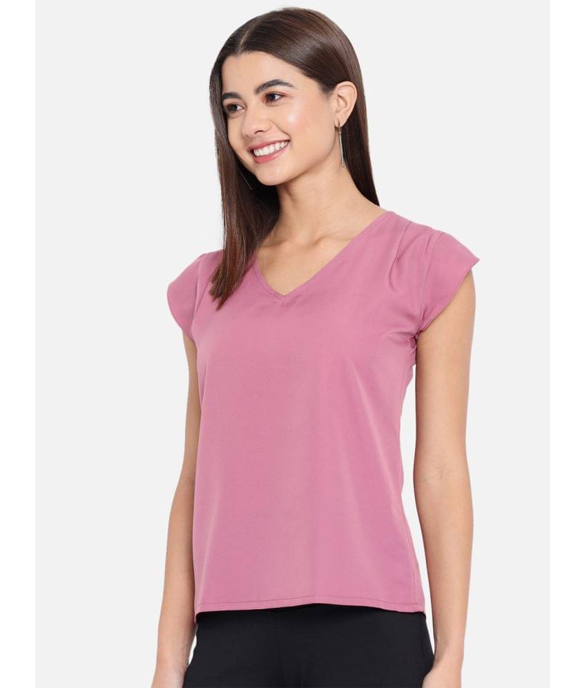 ALL WAYS YOU Women's Polyester Regular Top ( Pink ) ALL WAYS YOU Women's Polyester Regular Top ( Pink )