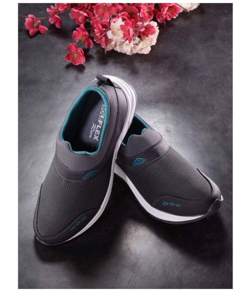 ASIAN FUTURE-04 Gray Men's Sports Running Shoes     			ASIAN FUTURE-04 Gray Men's Sports Running Shoes