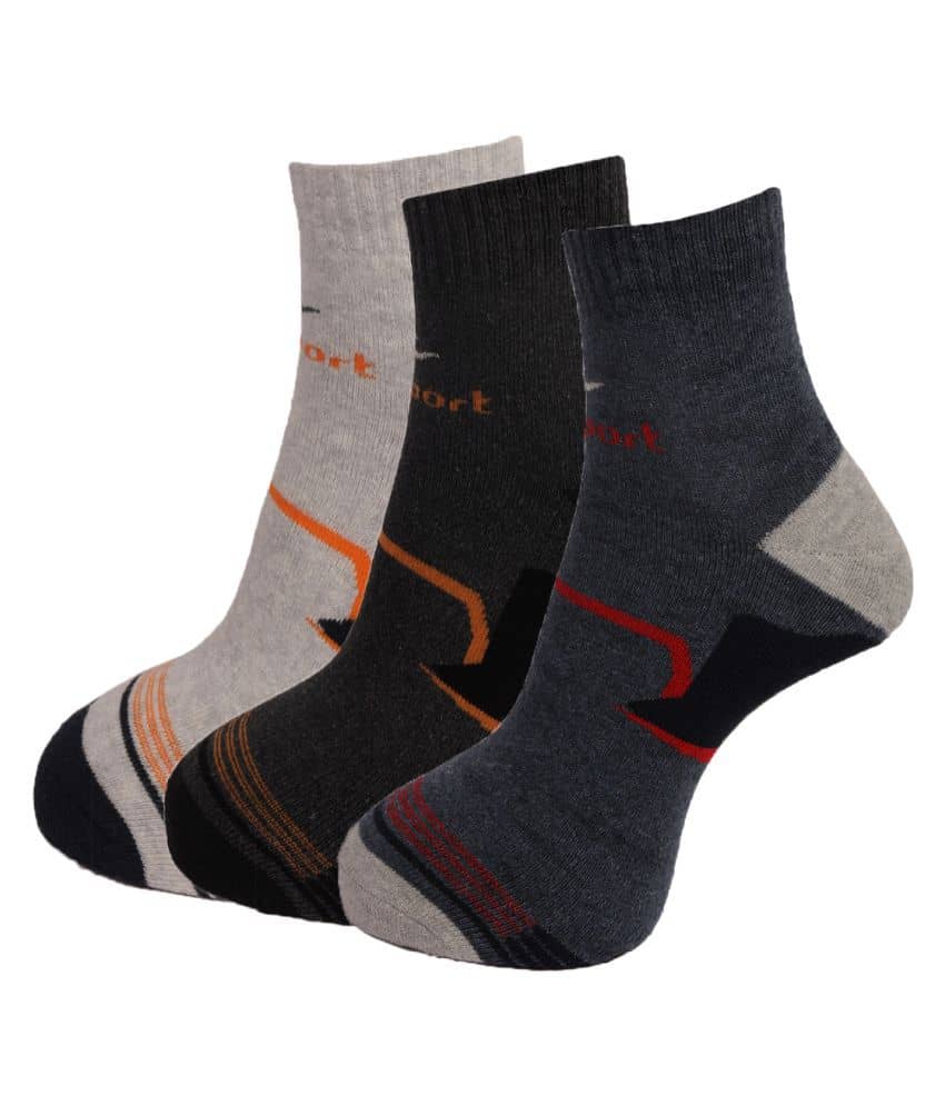 Dollar Socks Cotton Casual Ankle Length Socks Pack of 3 - Socks | Buy online on ZillyBuy