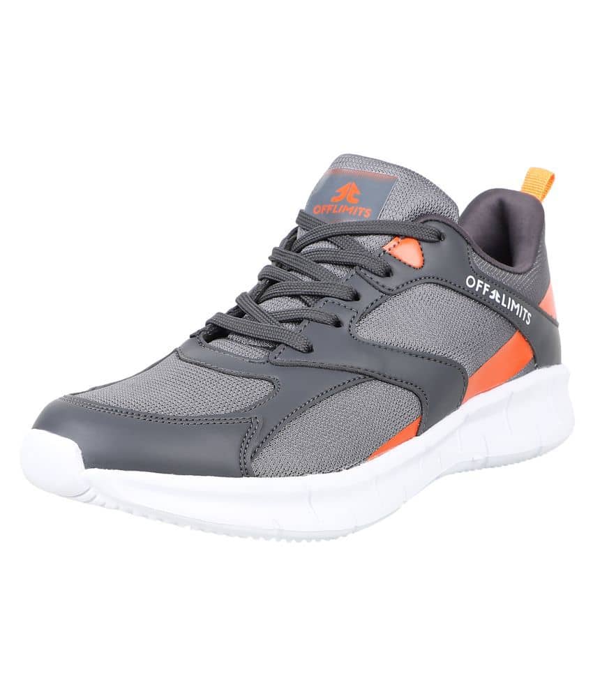 OFF LIMITS ULTRA FIT Gray Running Shoes - Sports Shoes | Buy online on ZillyBuy