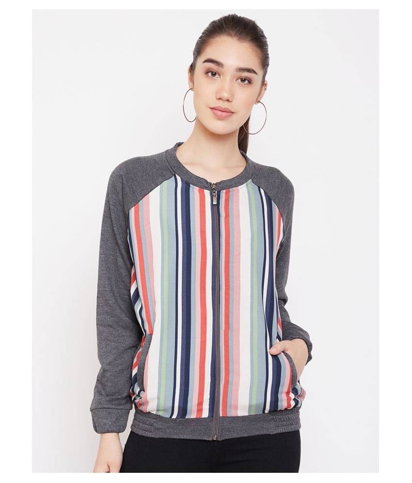     			Purys Fleece Grey Jackets Single