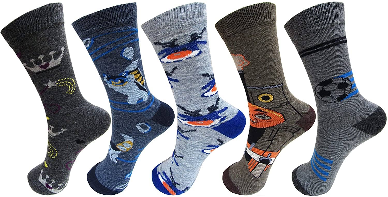RC. ROYAL CLASS Boy's & Girl's Calf Length Woolen Socks (Pack of 5 Pairs) - Socks | Buy online on ZillyBuy