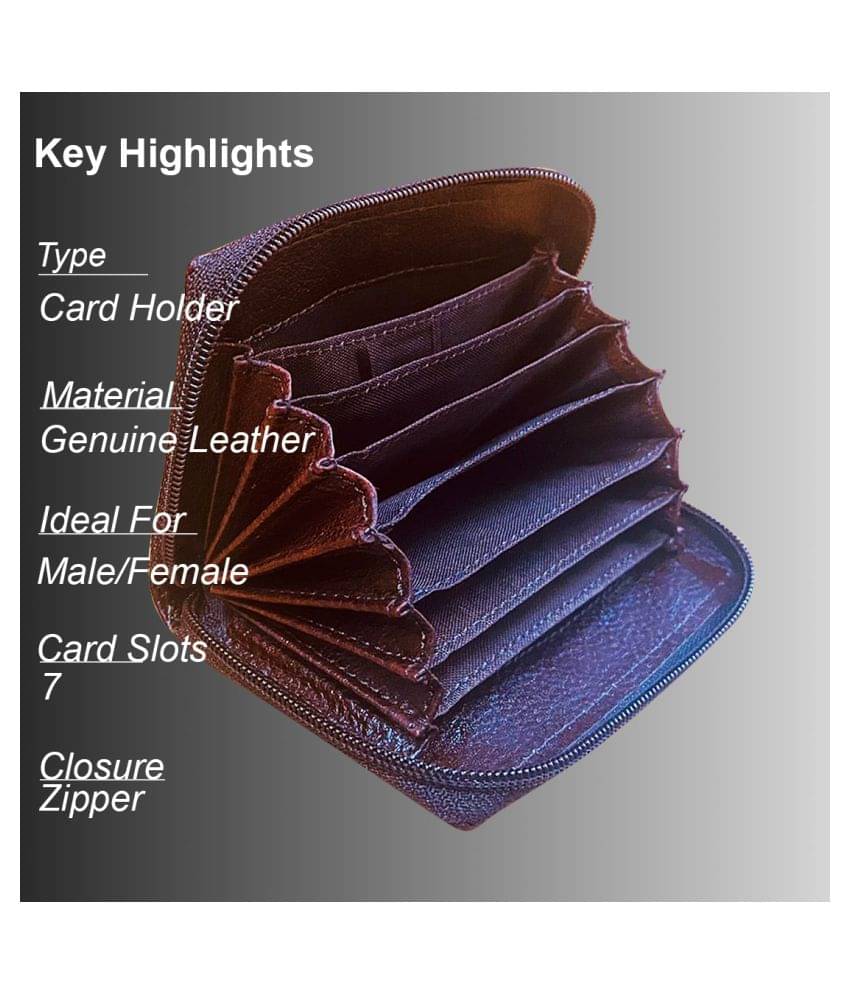     			STYLE SHOES Brown Wallet