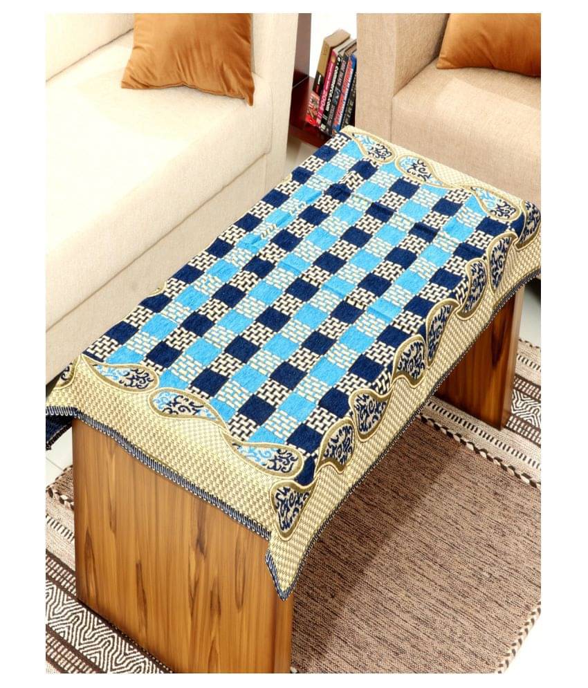     			BELLA TRUE 4 Seater Chenille Single Table Covers