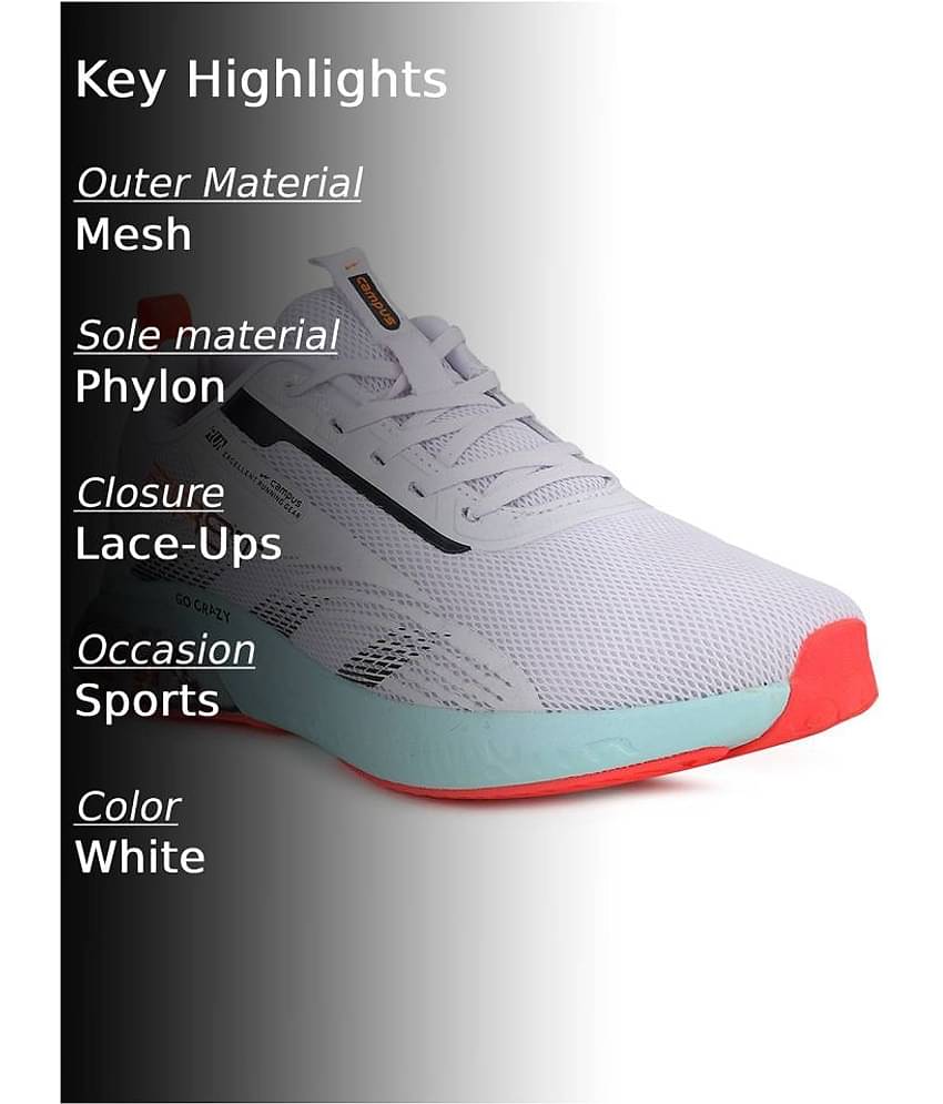 Campus FIRST Maroon Men's Sports Running Shoes