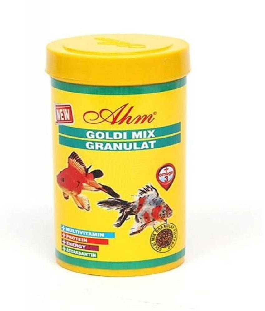     			AHM Goldi Mix Granulat 90gm ( MADE IN TURKEY ) It is rich at energy and vitamins sold by RichBay 0.09 kg Dry Young Fish Food