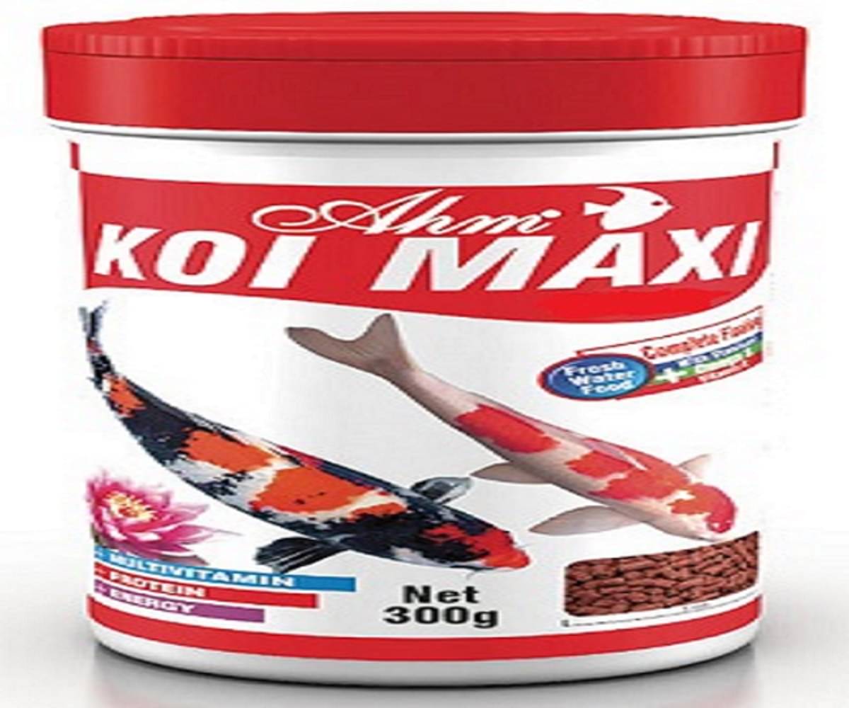     			AHM Koi Max Pellet 300gm ( MADE IN TURKEY ) for color and growth sold by RichBay 0.3 kg Dry Young Fish Food