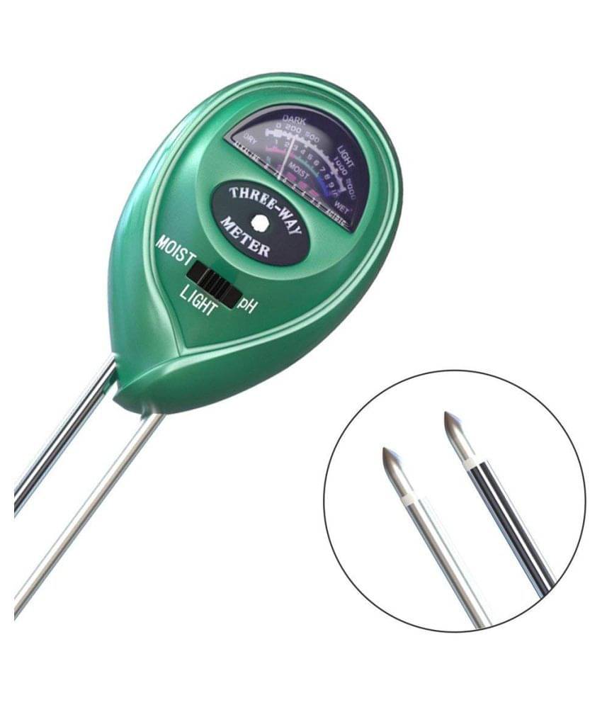Fervent 2-in-1 Solar Soil Moisture, Light and pH/acidity Meter Plant Tester,Good for Gardener or planter both indoor and outdoors (No Battery needed)     			Fervent 2-in-1 Solar Soil Moisture, Light and pH/acidity Meter Plant Tester,Good for Gardener or planter both indoor and outdoors (No Battery needed)