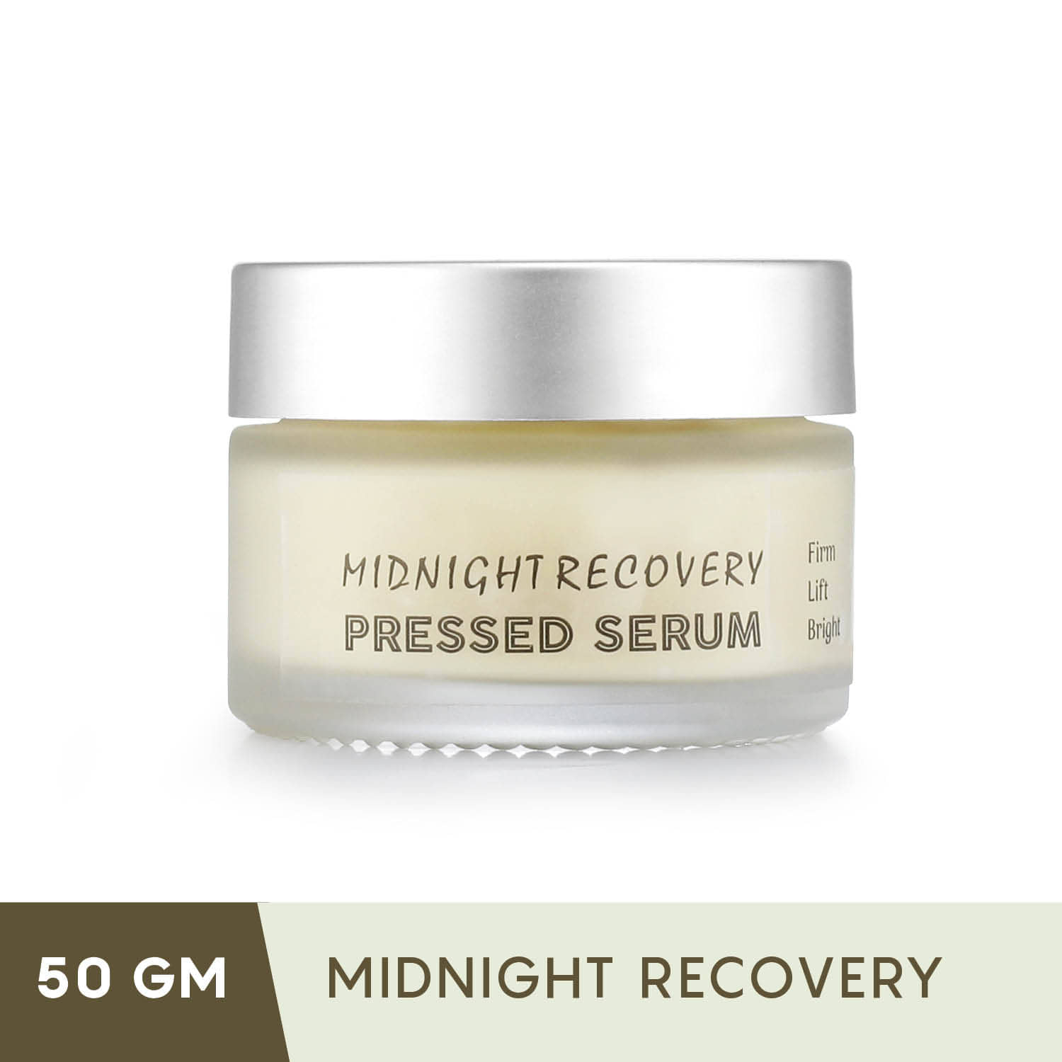 Lass Naturals Face Serum Midnight Recovery Pressed Serum - 50 gm Face Serum 50 g