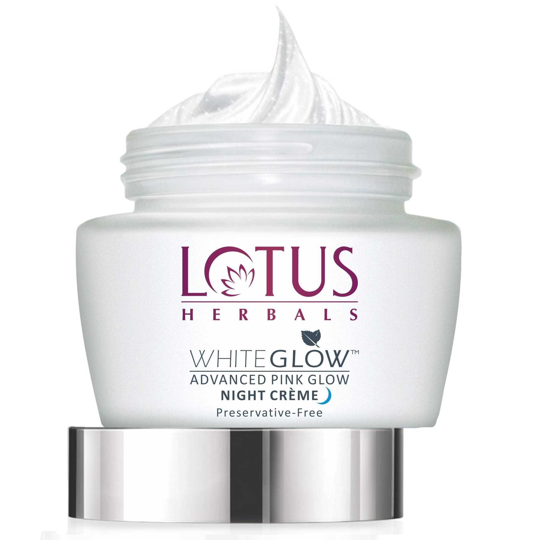 Lotus Herbals Whiteglow Advanced Pinkglow Night Cream , Intense Hydration ,For All Skin Types, 50G Lotus Herbals Whiteglow Advanced Pinkglow Night Cream , Intense Hydration ,For All Skin Types, 50G