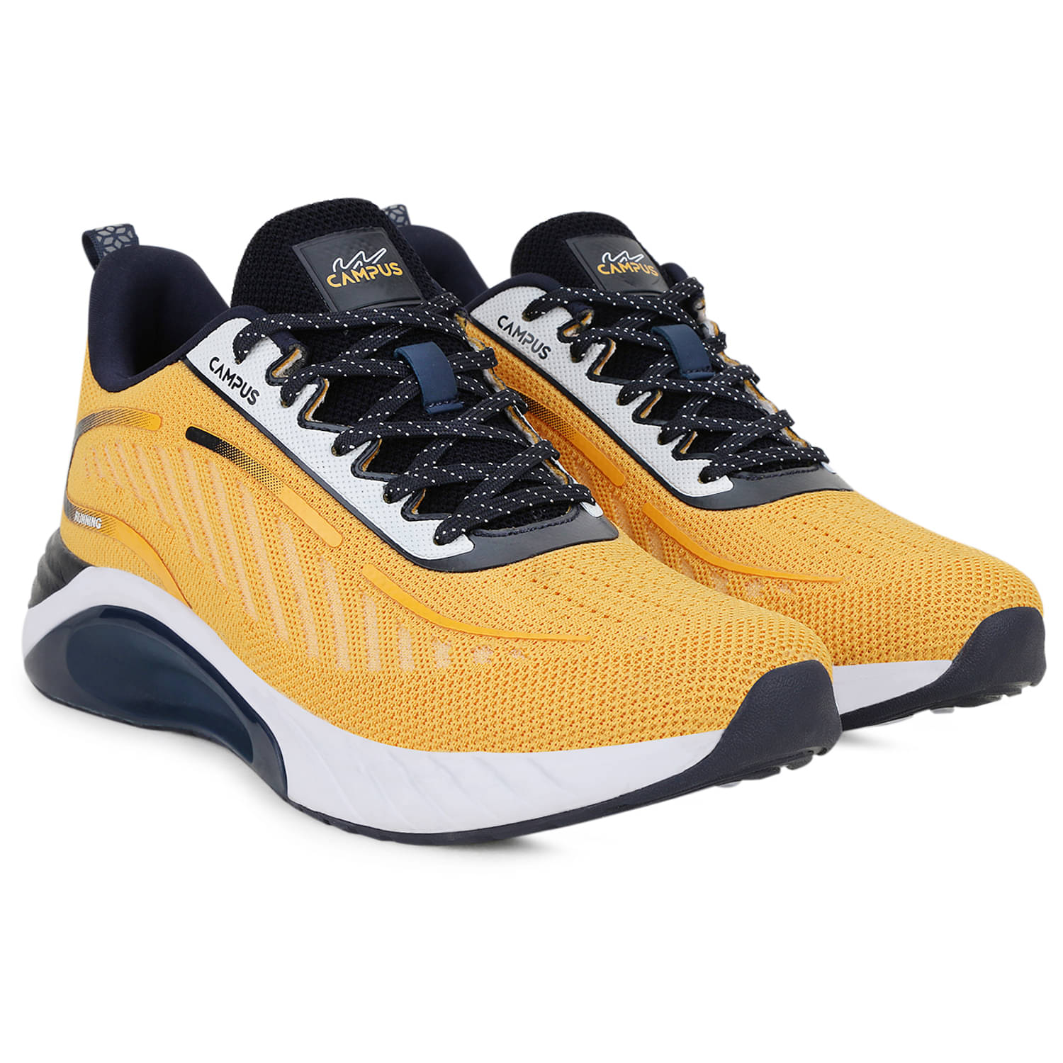     			Campus ABACUS Yellow  Men's Sports Running Shoes