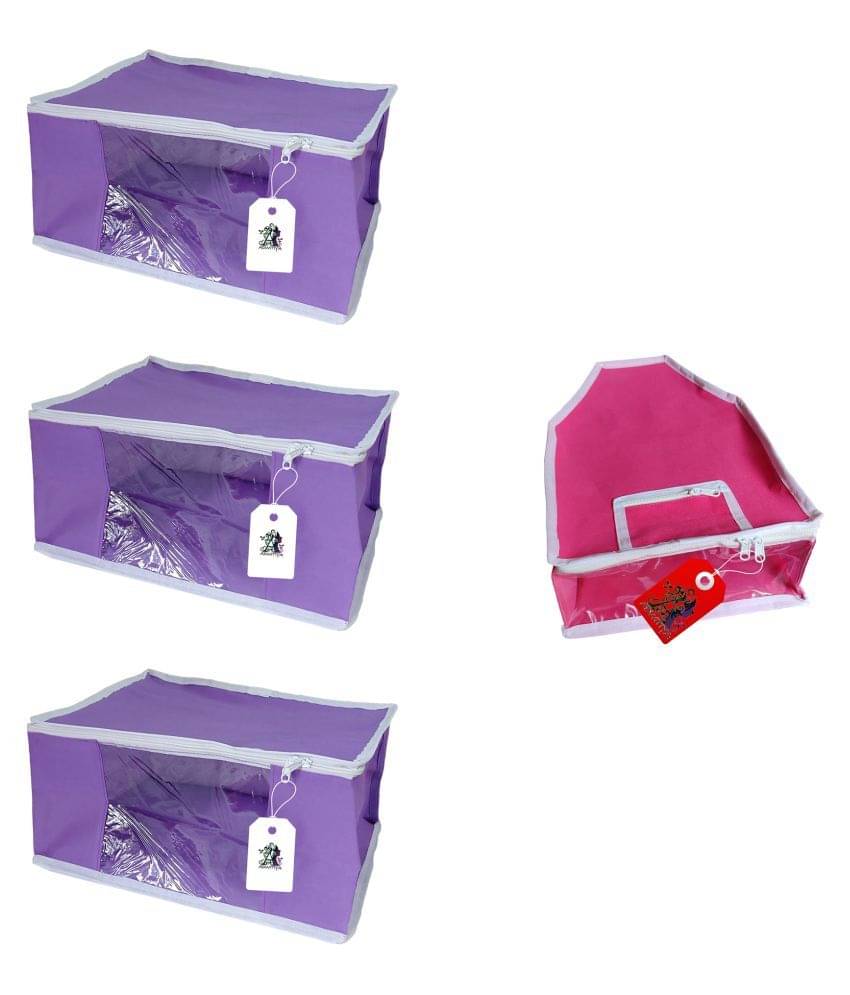     			ADWITIYA Multi Apparel Covers - 4 Pcs