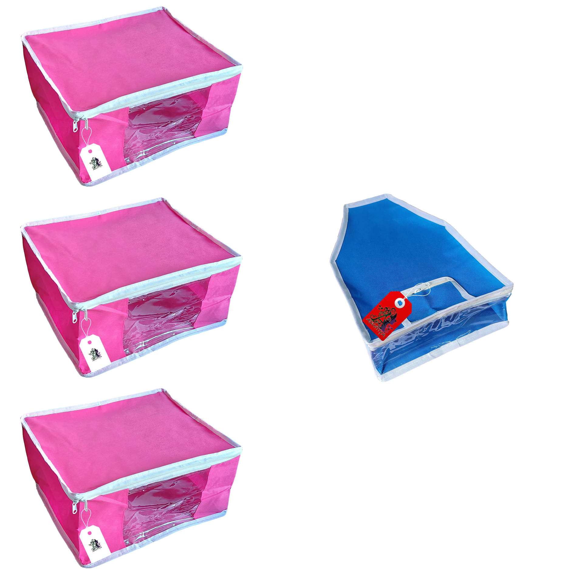 ADWITIYA Multi Apparel Covers - 4 Pcs ADWITIYA Multi Apparel Covers - 4 Pcs