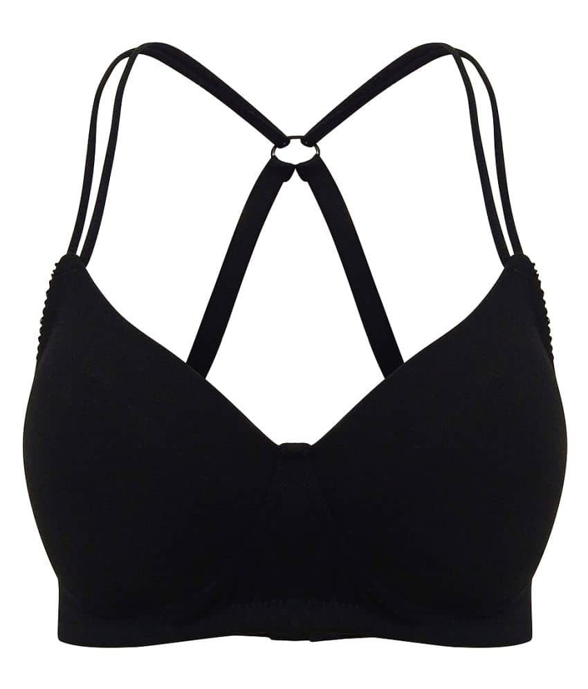 Clovia Cotton Women's T-Shirt Bra ( Black )