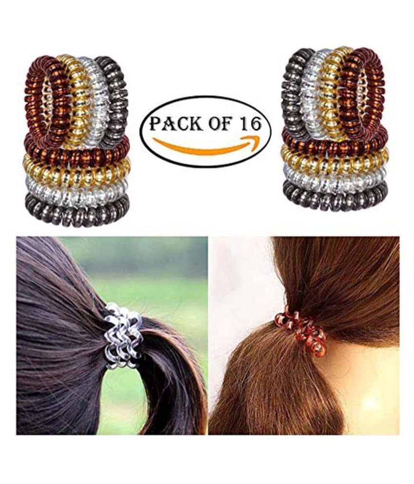 Fok Rubberbands, 16 Pieces (Pack of 16) - Jewellery Sets | Buy online on ZillyBuy