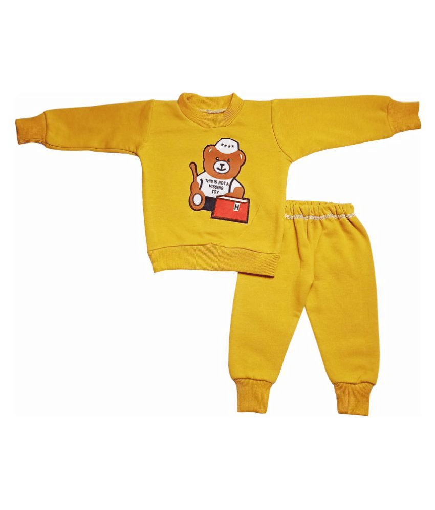     			harshvardhanmart.com Pack of 1 Boys Cotton Blend Set ( Tan )