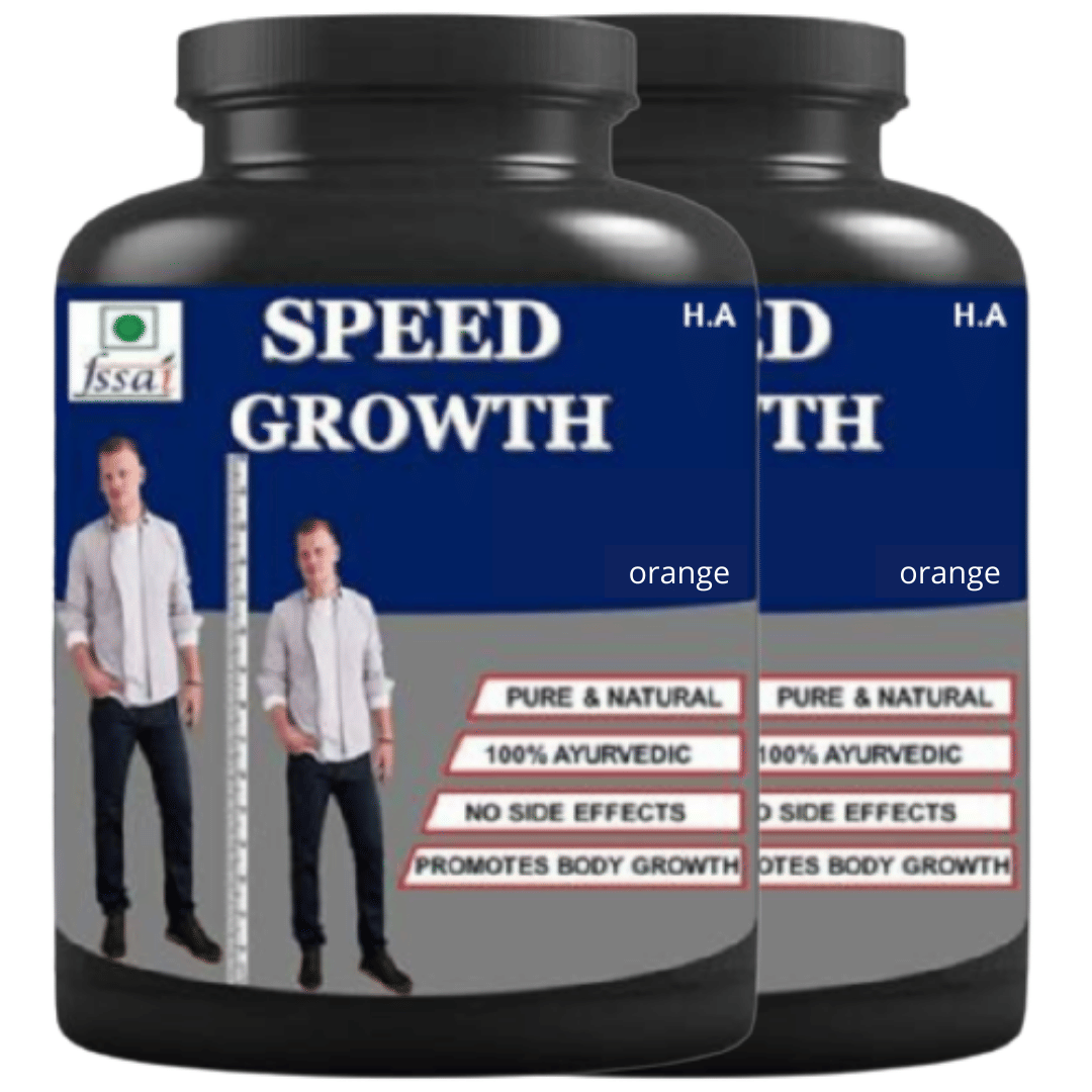 Hindustan Ayurveda Speed Growth Orange 2 0.2 kg Powder Pack of 2