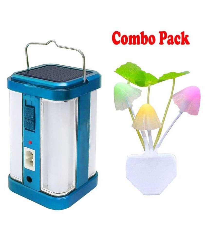 Stylopunk 50W Emergency Light ST13 Free Night lamp Multi - Pack of 2 Stylopunk 50W Emergency Light ST13 Free Night lamp Multi - Pack of 2