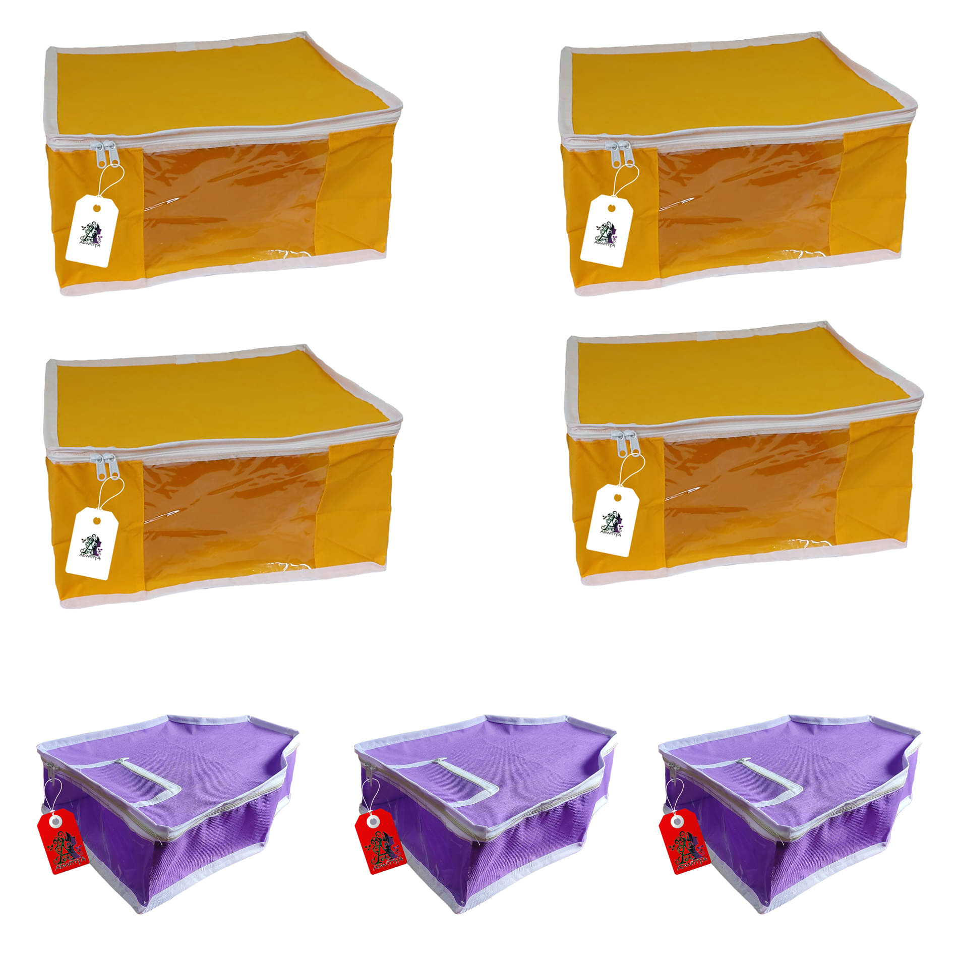     			ADWITIYA Multi Apparel Covers - 7 Pcs